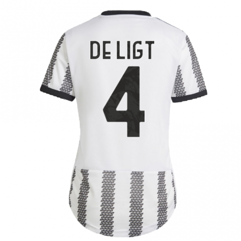 2022-2023 Juventus Home Shirt (Ladies) (DE LIGT 4)