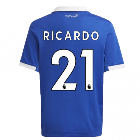 2022-2023 Leicester City Home Shirt (Kids) (RICARDO 21)