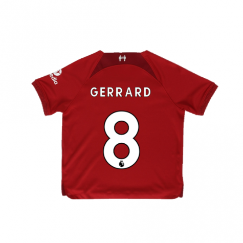 2022-2023 Liverpool Home Little Boys Mini Kit (GERRARD 8)