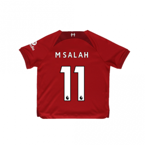 2022-2023 Liverpool Home Little Boys Mini Kit (M SALAH 11)