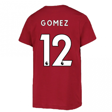 2022-2023 Liverpool Swoosh Tee (Red) (GOMEZ 12)