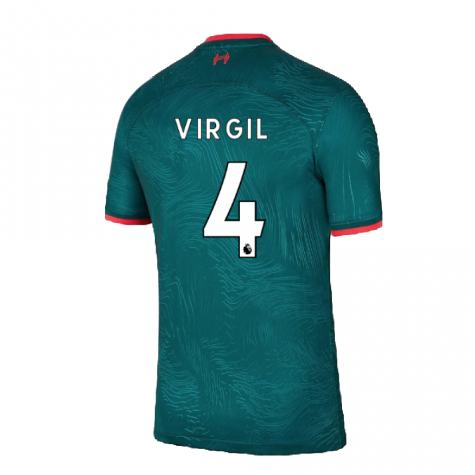 2022-2023 Liverpool Third Shirt (VIRGIL 4)