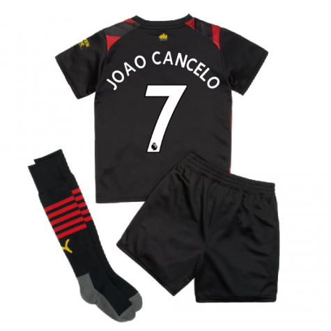 2022-2023 Man City Away Mini Kit (JOAO CANCELO 7)