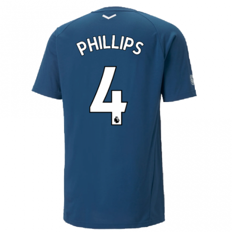 2022-2023 Man City Casuals Tee (Blue) (PHILLIPS 4)