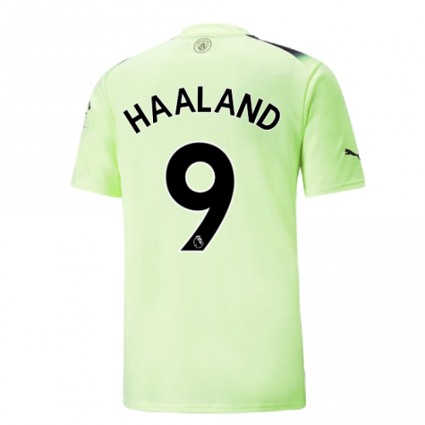 2022-2023 Man City Third Shirt (HAALAND 9)