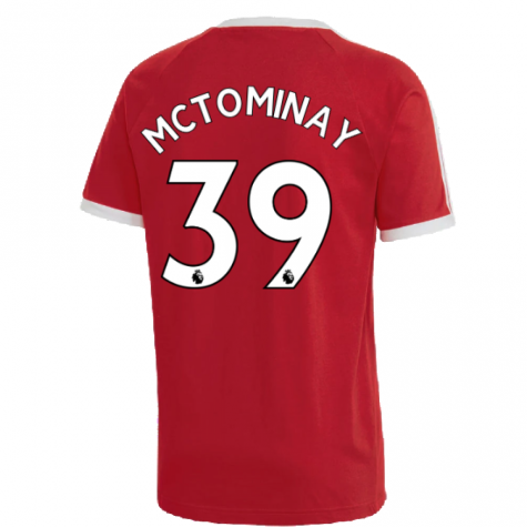 2022-2023 Man Utd 3S DNA Tee (Red) (McTOMINAY 39)