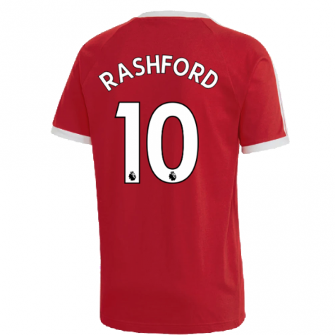 2022-2023 Man Utd 3S DNA Tee (Red) (RASHFORD 10)