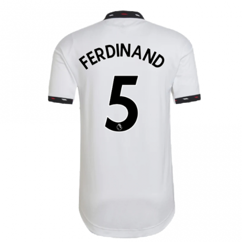 2022-2023 Man Utd Authentic Away Shirt (FERDINAND 5)