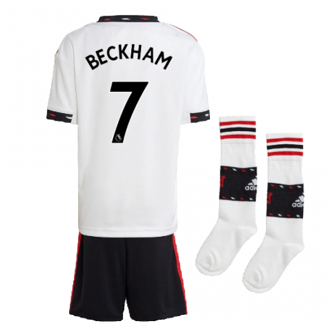 2022-2023 Man Utd Away Mini Kit (BECKHAM 7)