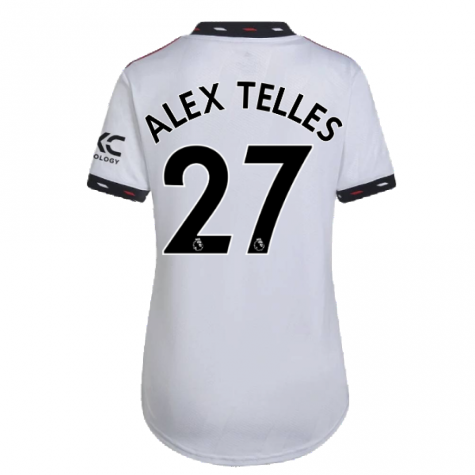 2022-2023 Man Utd Away Shirt (Ladies) (ALEX TELLES 27)