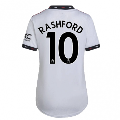 2022-2023 Man Utd Away Shirt (Ladies) (RASHFORD 10)