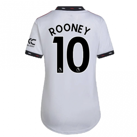 2022-2023 Man Utd Away Shirt (Ladies) (ROONEY 10)