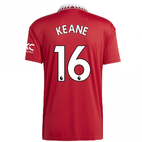 2022-2023 Man Utd Home Shirt (KEANE 16)