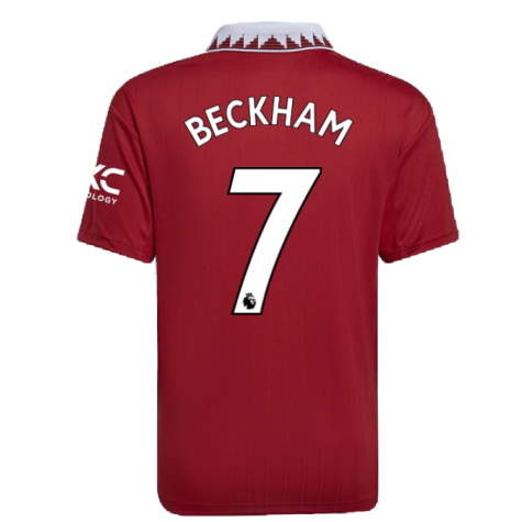 2022-2023 Man Utd Home Shirt (Kids) (BECKHAM 7)