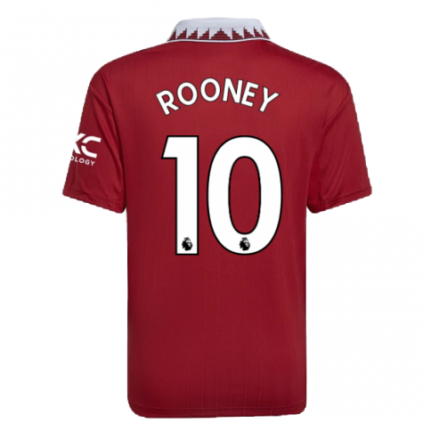 2022-2023 Man Utd Home Shirt (Kids) (ROONEY 10)