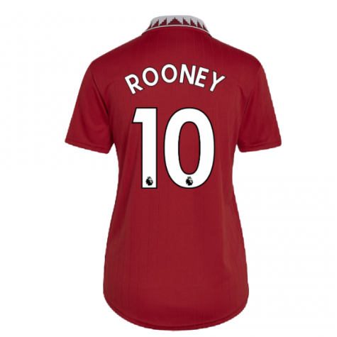 2022-2023 Man Utd Home Shirt (Ladies) (ROONEY 10)