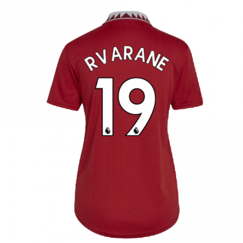 2022-2023 Man Utd Home Shirt (Ladies) (R.VARANE 19)