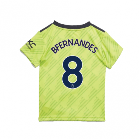 2022-2023 Man Utd Third Baby Kit (B.FERNANDES 8)
