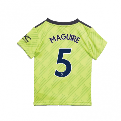 2022-2023 Man Utd Third Baby Kit (MAGUIRE 5)