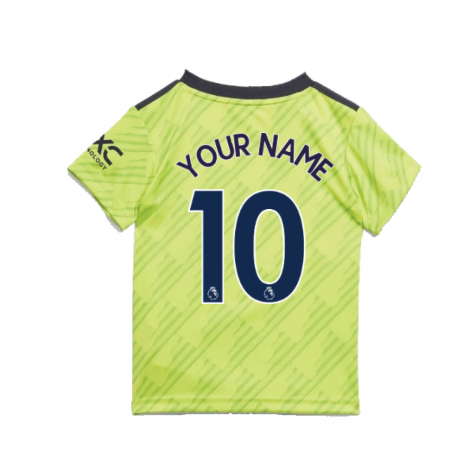 2022-2023 Man Utd Third Baby Kit (Your Name)