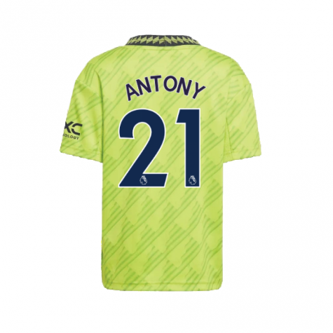 2022-2023 Man Utd Third Mini Kit (ANTONY 21)