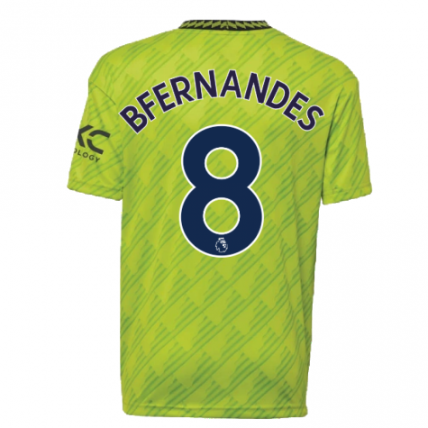 2022-2023 Man Utd Third Shirt (Kids) (B.FERNANDES 8)