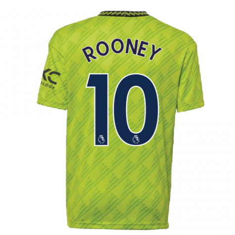 2022-2023 Man Utd Third Shirt (Kids) (ROONEY 10)