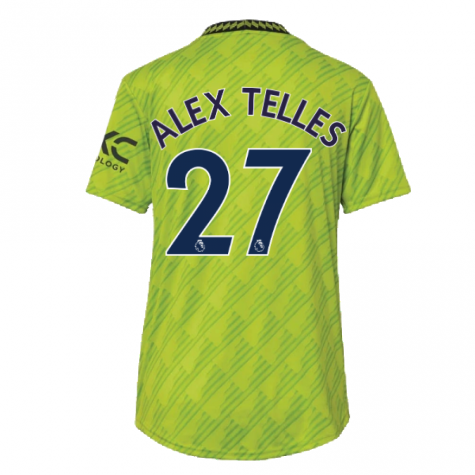 2022-2023 Man Utd Third Shirt (Ladies) (ALEX TELLES 27)