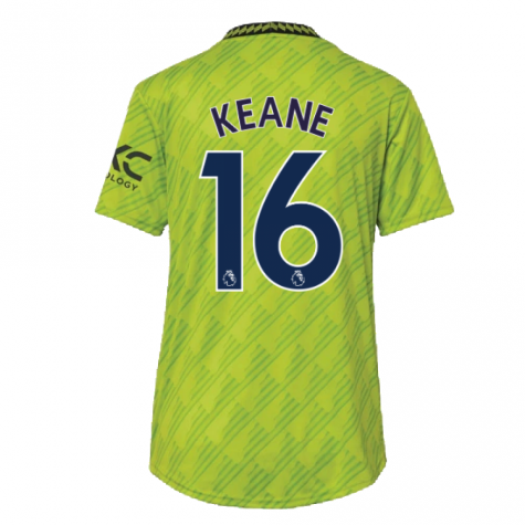 2022-2023 Man Utd Third Shirt (Ladies) (KEANE 16)
