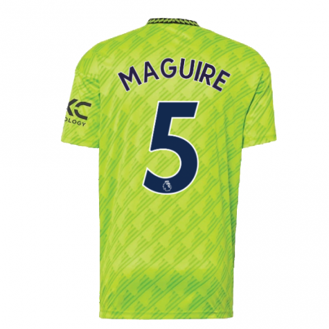 2022-2023 Man Utd Third Shirt (MAGUIRE 5)