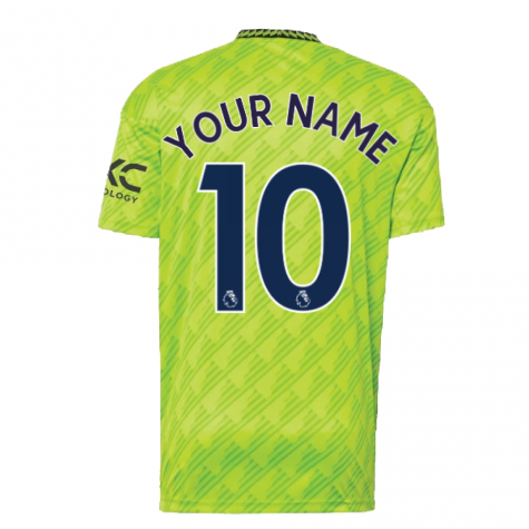 2022-2023 Man Utd Third Shirt (Your Name)