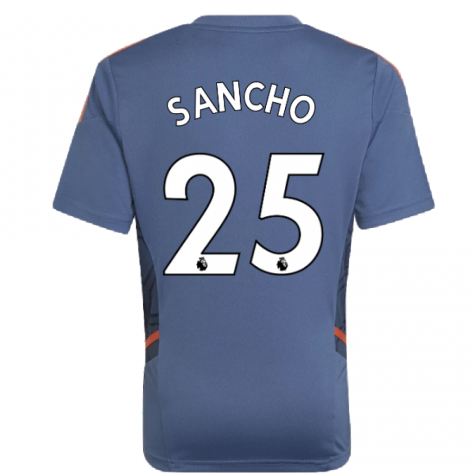 2022-2023 Man Utd Training Shirt (Blue) - Kids (SANCHO 25)