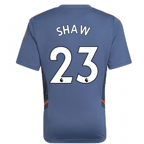 2022-2023 Man Utd Training Shirt (Blue) - Kids (SHAW 23)