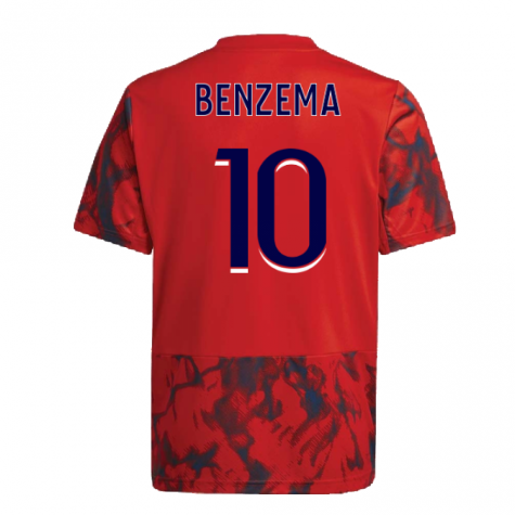 2022-2023 Olympique Lyon Away Shirt (Kids) (BENZEMA 10)