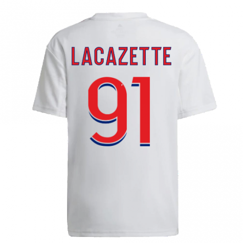 2022-2023 Olympique Lyon Home Shirt (Kids) (LACAZETTE 91)