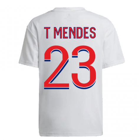 2022-2023 Olympique Lyon Home Shirt (Kids) (T MENDES 23)