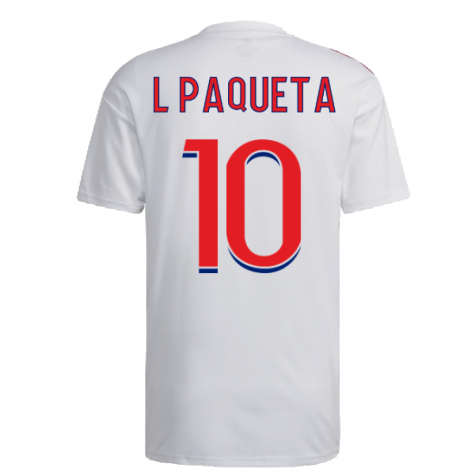 2022-2023 Olympique Lyon Home Shirt (L PAQUETA 10)