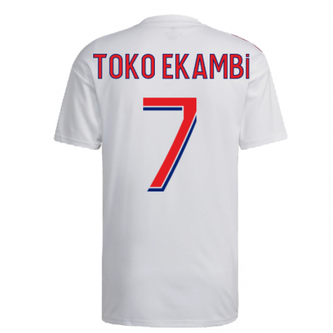 2022-2023 Olympique Lyon Home Shirt (TOKO EKAMBI 7)