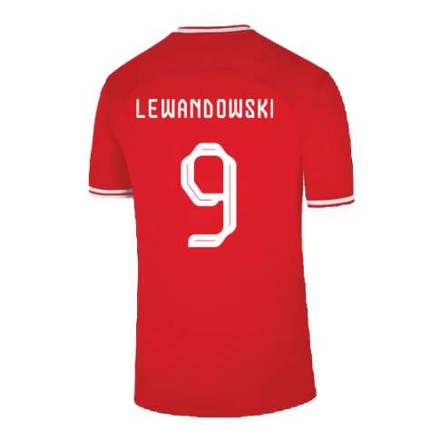 2022-2023 Poland Away Shirt (LEWANDOWSKI 9)
