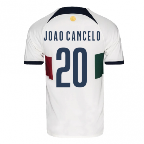 2022-2023 Portugal Away Shirt (JOAO CANCELO 20)