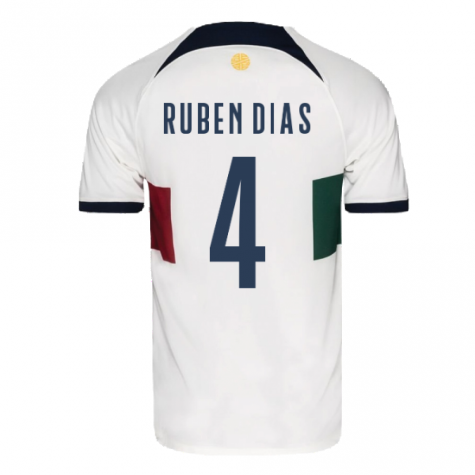 2022-2023 Portugal Away Shirt (RUBEN DIAS 4)