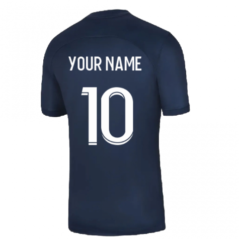 2022-2023 PSG Home Shirt (no sponsor) (Your Name)