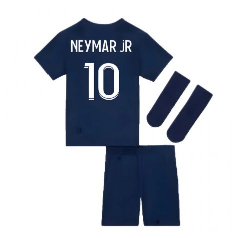 2022-2023 PSG Little Boys Home Kit (NEYMAR JR 10)