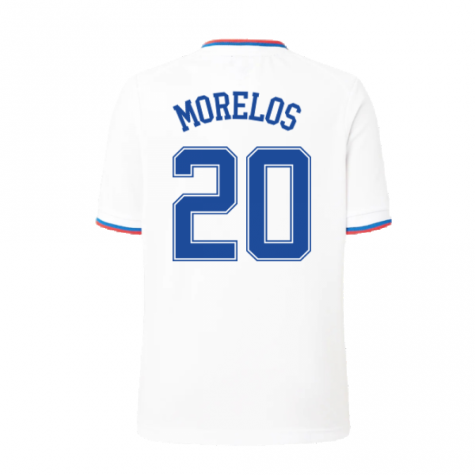 2022-2023 Rangers Away Shirt (Kids) (MORELOS 20)
