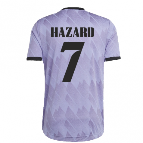 2022-2023 Real Madrid Authentic Away Shirt (HAZARD 7)