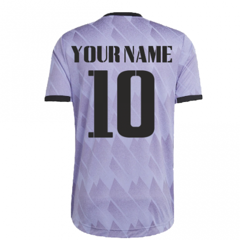 2022-2023 Real Madrid Authentic Away Shirt (Your Name)