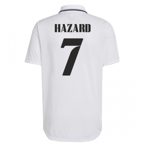 2022-2023 Real Madrid Authentic Home Shirt (HAZARD 7)