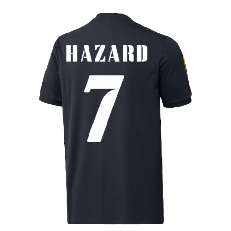 2022-2023 Real Madrid DNA 3S Tee (Navy) (HAZARD 7)