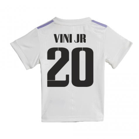 2022-2023 Real Madrid Home Baby Kit (VINI JR 20)