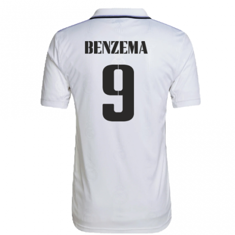 2022-2023 Real Madrid Home Shirt (BENZEMA 9)
